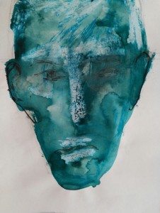 Portrait in blue/Retrato azul