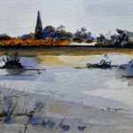 Nicole Pluim Wageningen Aquarel van Wageningen